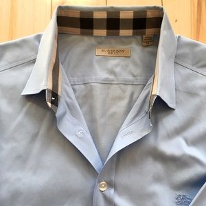 Burberry Brit Blue Nova Check Cotton Shirt